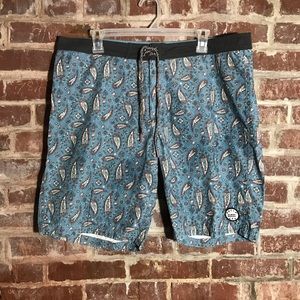 Katin USA Men’s Board Shorts Sz 36